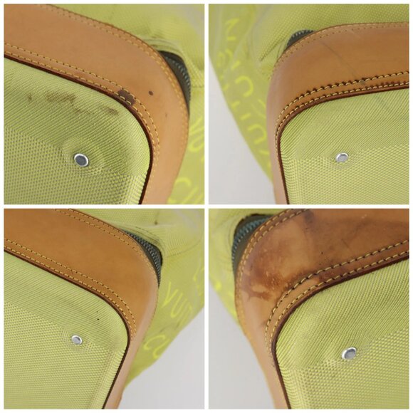 LOUIS VUITTON Damier Geant Southern Cross Bag Canvas Yellow M80631 Auth bs30009 - Picture 14 of 16